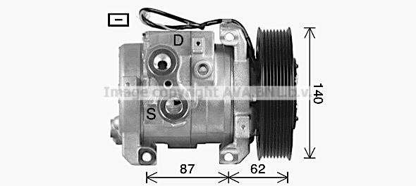 Compresor, climatizare MEAK342 AVA QUALITY COOLING