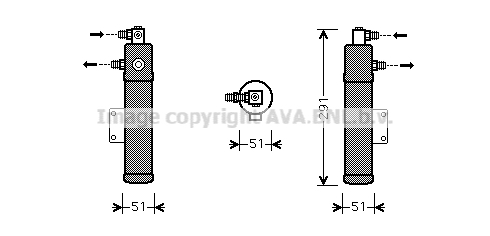 Uscator,aer conditionat MED201 AVA QUALITY COOLING