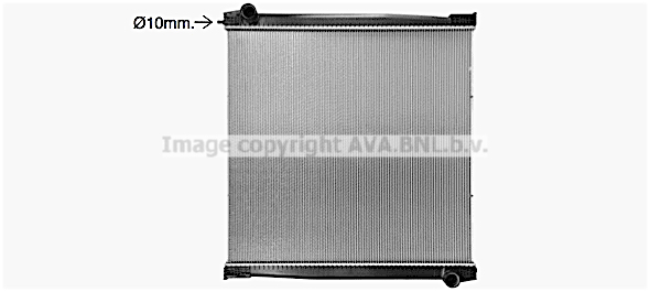 Radiator, racire motor MN2109N AVA QUALITY COOLING