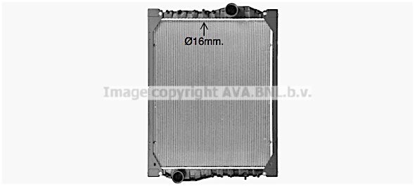 Radiator, racire motor MN2110 AVA QUALITY COOLING