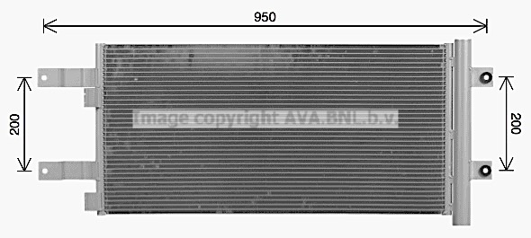 Condensator, climatizare MN5140D AVA QUALITY COOLING
