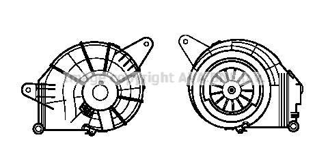 Ventilator, habitaclu MS8631 AVA QUALITY COOLING