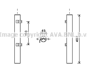 Uscator,aer conditionat MSD600 AVA QUALITY COOLING