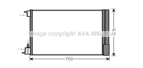 Condensator, climatizare OLA5478D AVA QUALITY COOLING