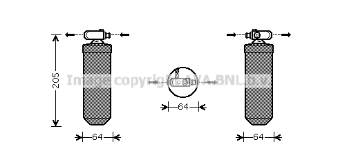 Uscator,aer conditionat PED303 AVA QUALITY COOLING