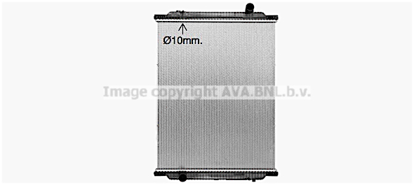 Radiator, racire motor RE2070N AVA QUALITY COOLING