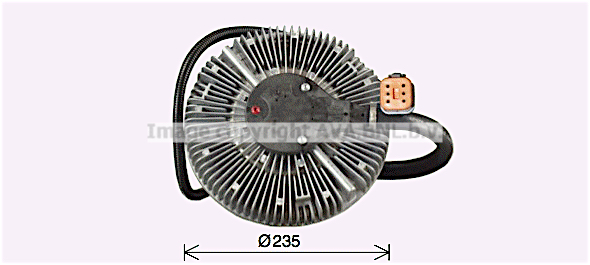 Cupla, ventilator radiator REC139 AVA QUALITY COOLING