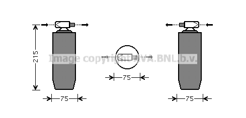 Uscator,aer conditionat RED056 AVA QUALITY COOLING