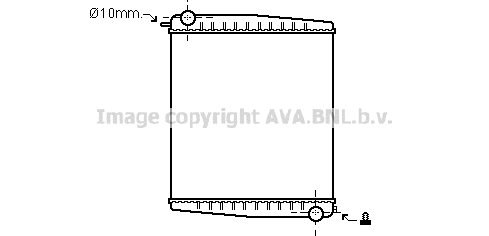 Radiator, racire motor SC2012N AVA QUALITY COOLING