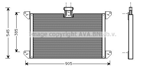 Condensator, climatizare SC5008 AVA QUALITY COOLING