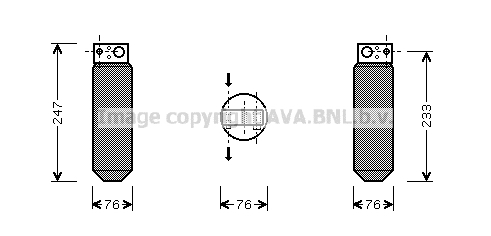 Uscator,aer conditionat SCD014 AVA QUALITY COOLING
