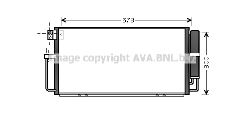 Condensator, climatizare SU5064D AVA QUALITY COOLING