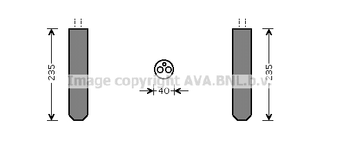 Uscator,aer conditionat TOD017 AVA QUALITY COOLING