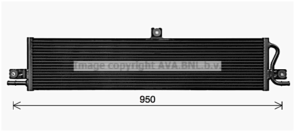 Radiator, racire motor VL2102 AVA QUALITY COOLING
