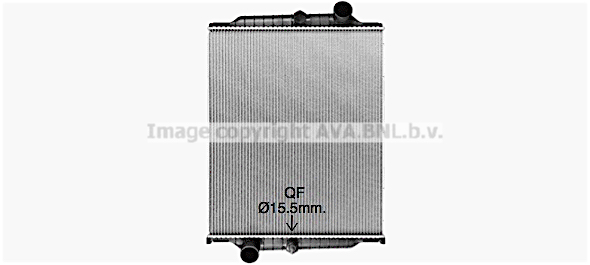 Radiator, racire motor VL2105N AVA QUALITY COOLING