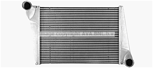Intercooler, compresor VL4117 AVA QUALITY COOLING
