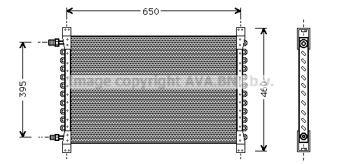 Condensator, climatizare VL5013 AVA QUALITY COOLING