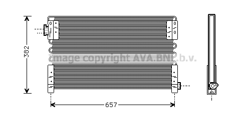 Condensator, climatizare VL5017 AVA QUALITY COOLING