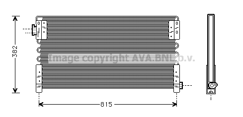 Condensator, climatizare VL5019 AVA QUALITY COOLING
