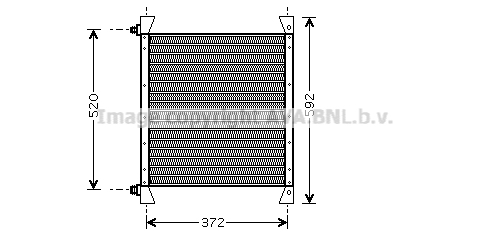 Condensator, climatizare VL5029 AVA QUALITY COOLING