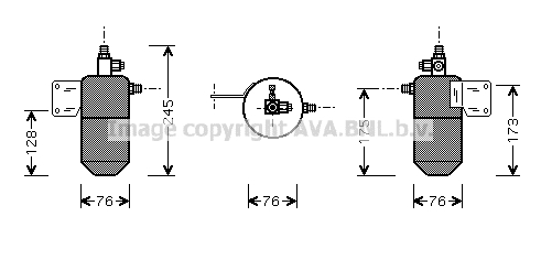 Uscator,aer conditionat VLD033 AVA QUALITY COOLING