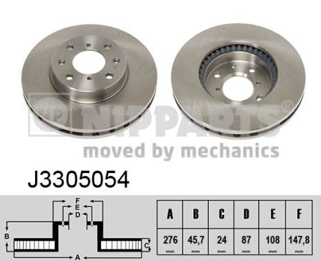 Disc frana J3305054 NIPPARTS