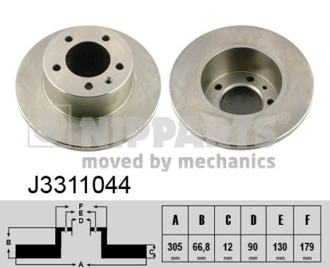 Disc frana J3311044 NIPPARTS