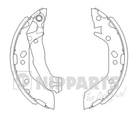 Set saboti frana J3500516 NIPPARTS