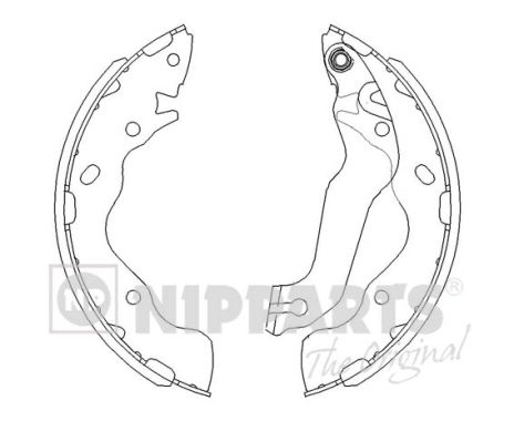 Set saboti frana J3500525 NIPPARTS