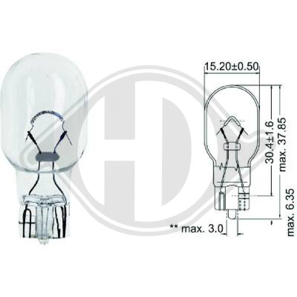 Bec, semnalizator LID10089 DIEDERICHS