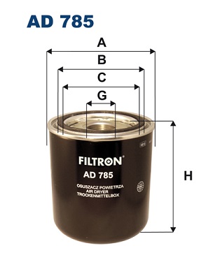 Element filtrant uscator aer, compresor AD 785 FILTRON