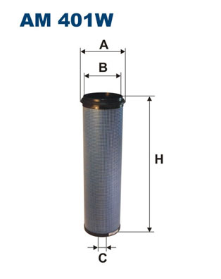 Filtru aer secundar AM 401W FILTRON