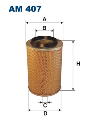 Filtru aer AM 407 FILTRON