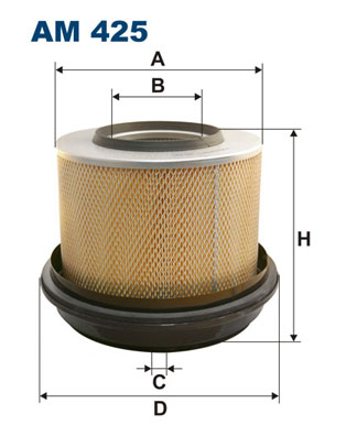 Filtru aer AM 425 FILTRON