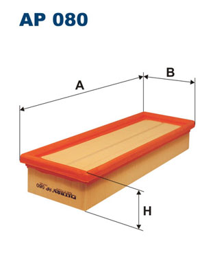 Filtru aer AP 080 FILTRON
