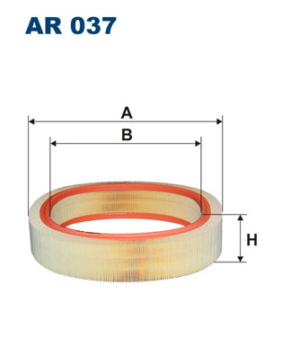 Filtru aer AR 037 FILTRON