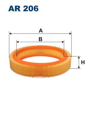 Filtru aer AR 206 FILTRON