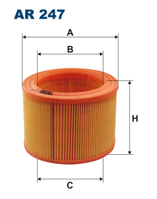 Filtru aer AR 247 FILTRON