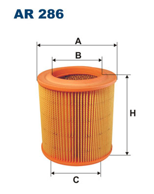 Filtru aer AR 286 FILTRON