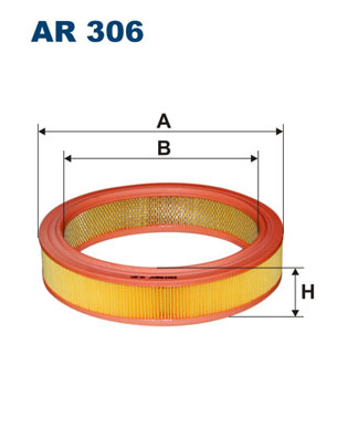 Filtru aer AR 306 FILTRON