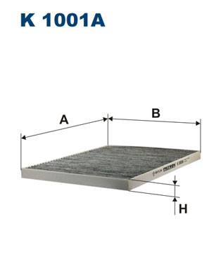 Filtru, aer habitaclu K 1001A FILTRON