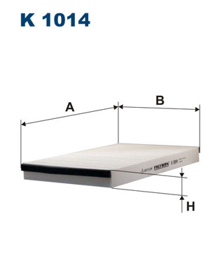 Filtru, aer habitaclu K 1014 FILTRON