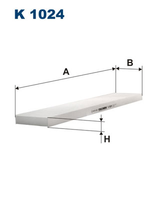 Filtru, aer habitaclu K 1024 FILTRON