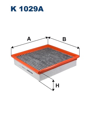 Filtru, aer habitaclu K 1029A FILTRON