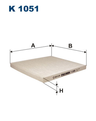 Filtru, aer habitaclu K 1051 FILTRON