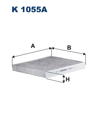 Filtru, aer habitaclu K 1055A FILTRON