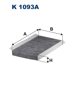 Filtru, aer habitaclu K 1093A FILTRON