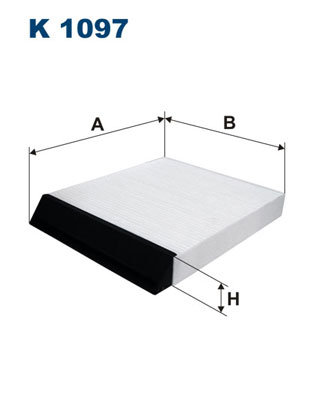 Filtru, aer habitaclu K 1097 FILTRON