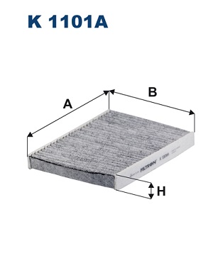 Filtru, aer habitaclu K 1101A FILTRON