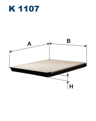 Filtru, aer habitaclu K 1107 FILTRON